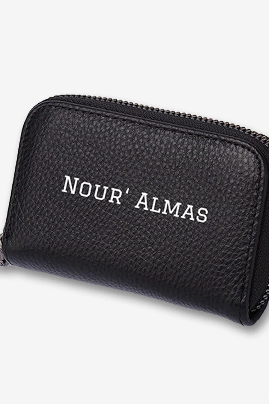 Cardholder „NOUR‘ ALMAS“ – Echtleder | Schokoladenbraun